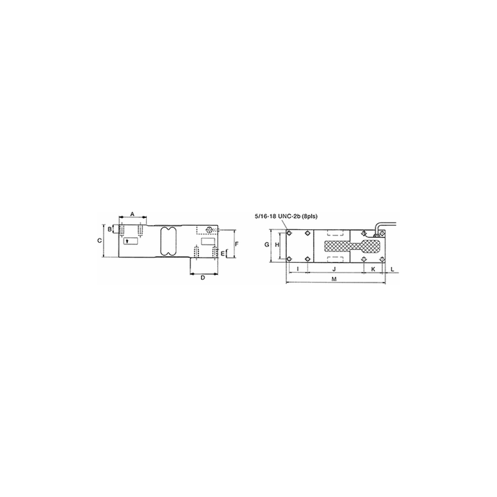 VPG Tedea-Huntleigh 1260S Aluminum Single-Point Load Cell