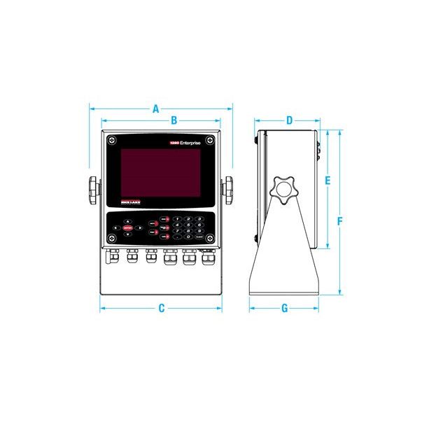 1280 HMI Belt Scale System with SCT-4XD Integrator