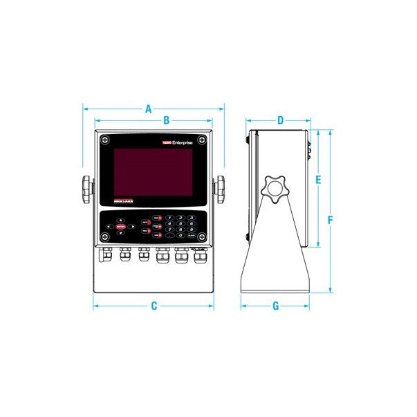 1280 Enterprise™ Series Programmable Weight Indicator and Controller