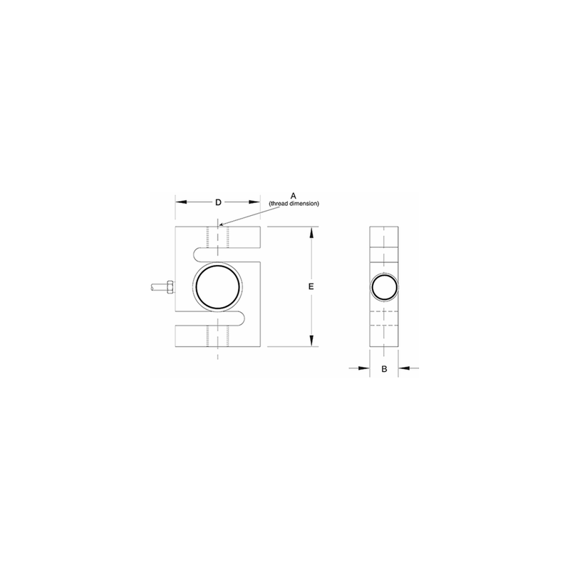 VPG® Sensortronics® 60063 Stainless Steel, S-Beam Load Cell