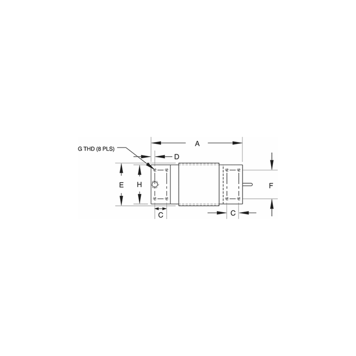 VPG® Celtron® LOC Heavy Capacity Aluminum, Single Point Load Cell