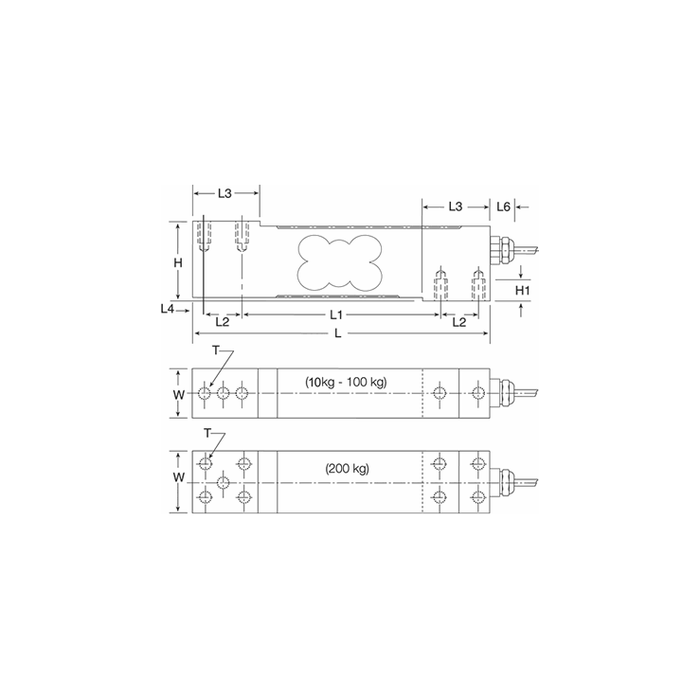 Flintec® PC1 Stainless Steel, Single Point Load Cell