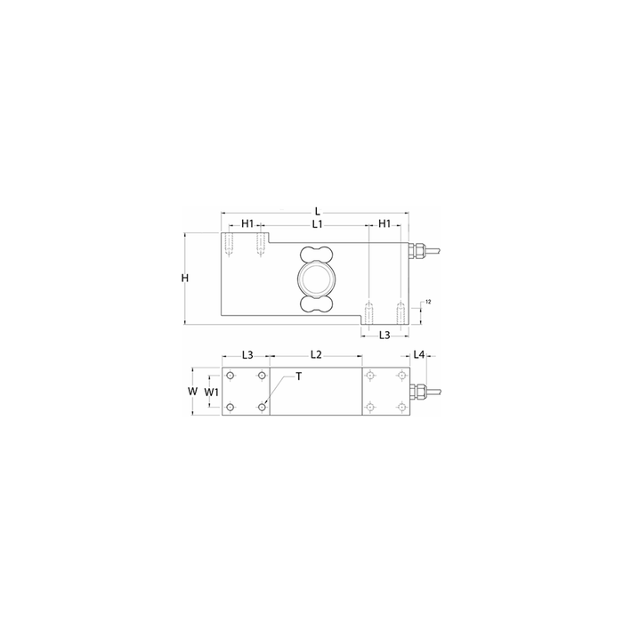 Flintec® PC7 Stainless Steel, Single Point Load Cell