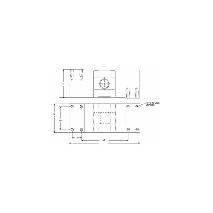 Flintec® PCB Stainless Steel, Single Point Load Cell