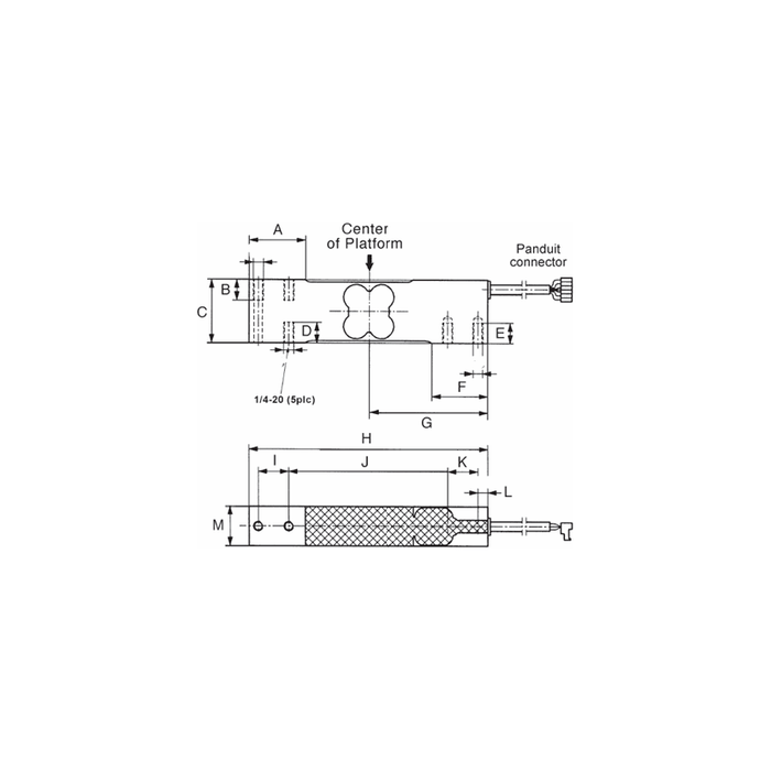 HBK® PW15 Stainless Steel, Single Point Load Cell