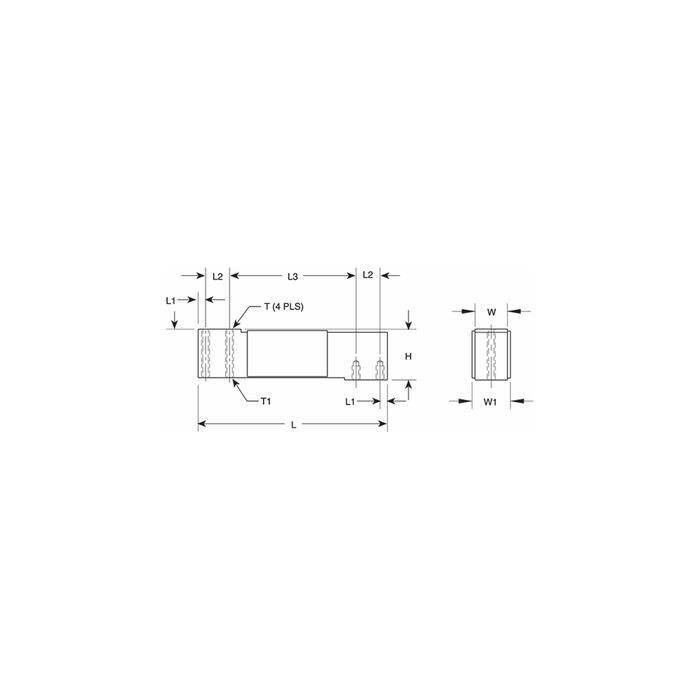 Rice Lake RL1040 Aluminum, Single Point Load Cell