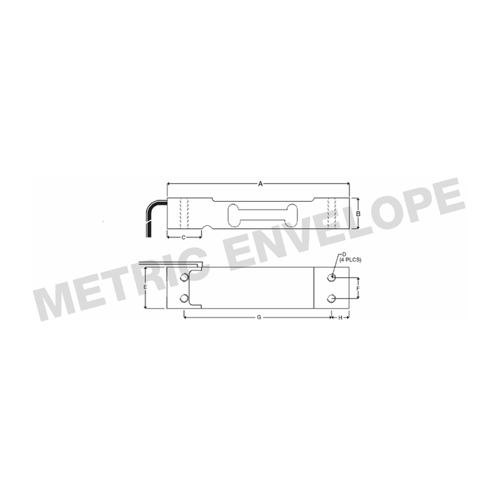 Rice Lake RL1521A Aluminum, Single Point Load Cell