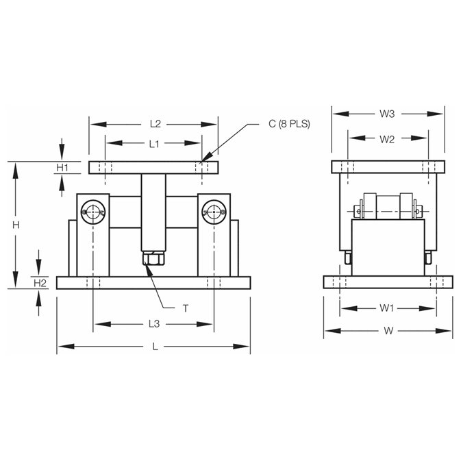 SURVIVOR® RL1600 HE Series Weigh Module