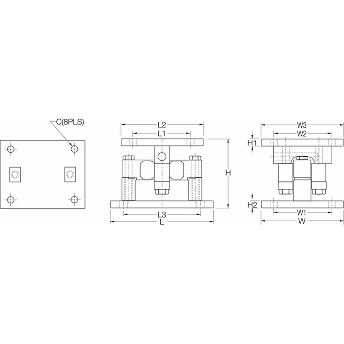 SURVIVOR® RL2100 HE Heavy-Capacity Weigh Module