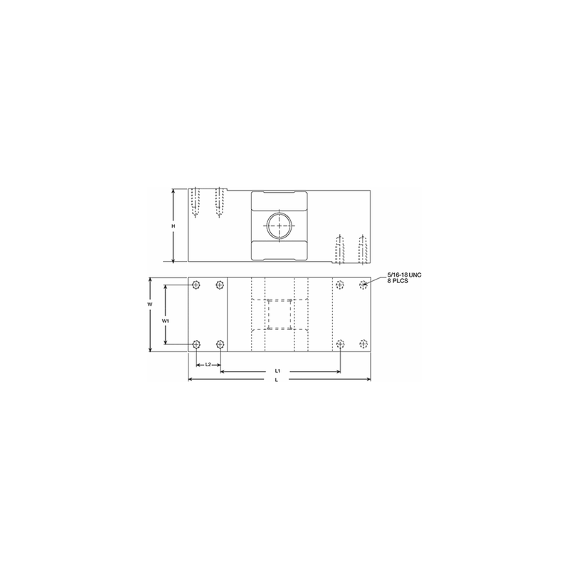 Rice Lake RLPCBC-60 Stainless Steel, Single Point Load Cell