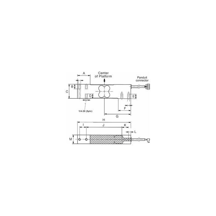 Rice Lake RLPWM15 Stainless Steel, Single Point Load Cell