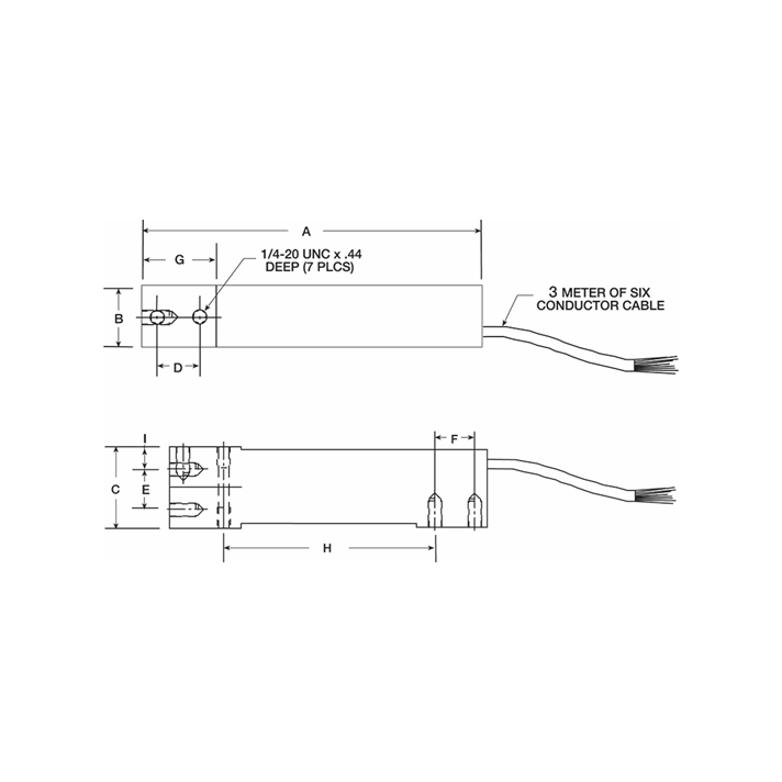 HBK® SP4M Aluminum, Single Point Load Cell