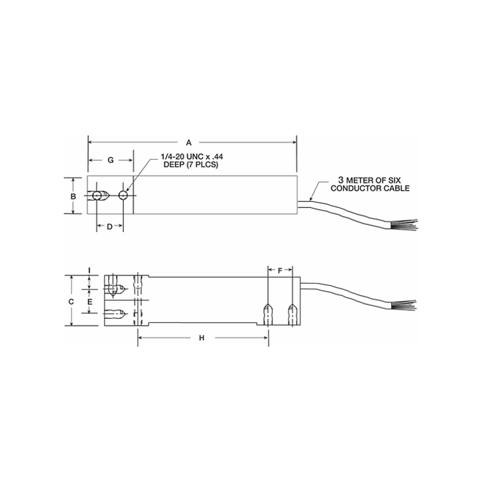 HBK® SP4M Aluminum, Single Point Load Cell