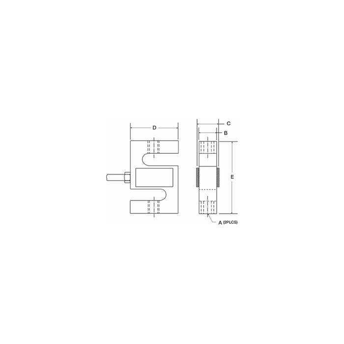 VPG® Celtron® STC Alloy Steel, S-Beam Load Cell