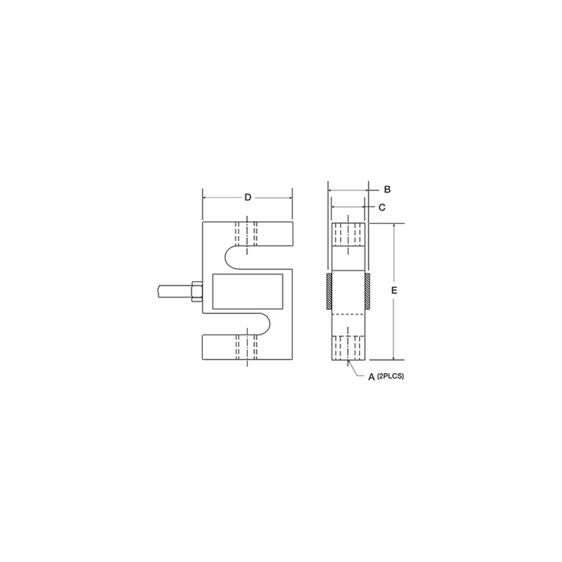 VPG® Celtron® STC SS Stainless Steel, S-Beam Load Cell