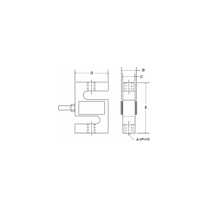 VPG® Celtron® STC SS Stainless Steel, S-Beam Load Cell