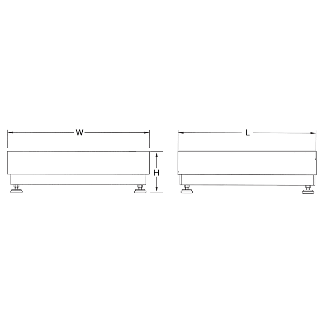 BenchMark® HD Heavy-Duty Bench Scale