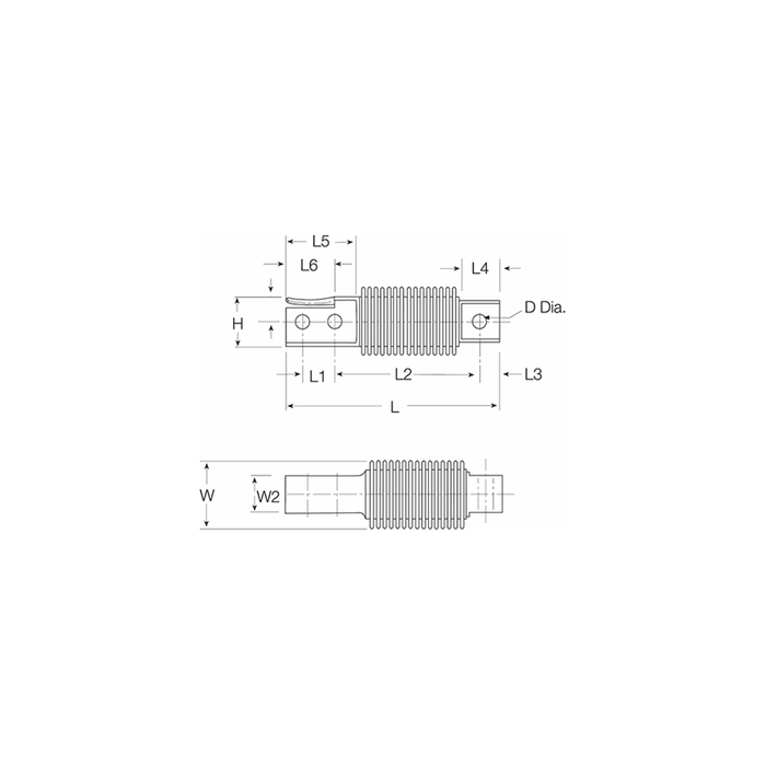 HBK® Z6 Stainless Steel, Single-Ended Beam Load Cell