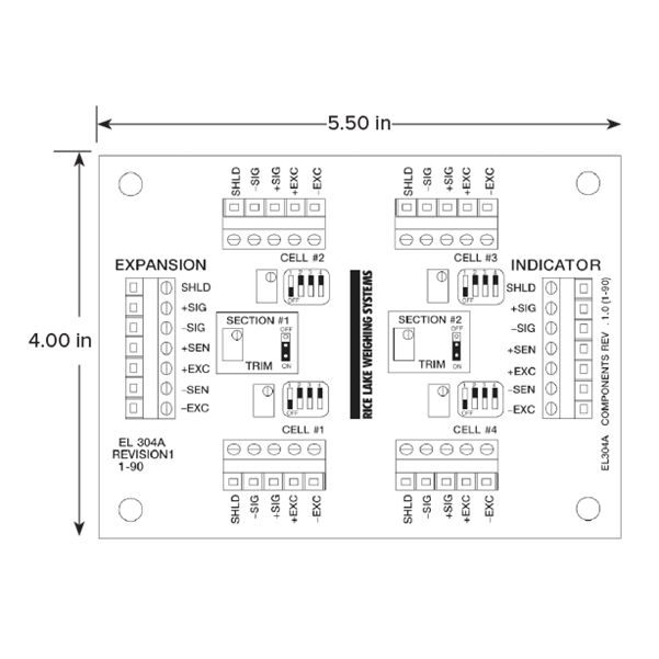 EL304A Signal Trim Junction Box | Rice Lake