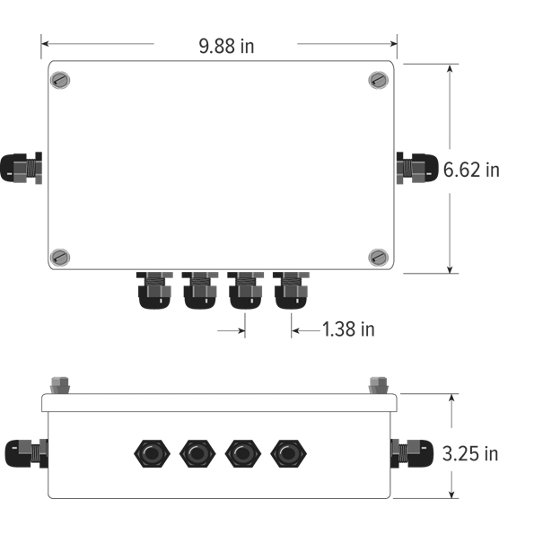 EL304A Signal Trim Junction Box | Rice Lake