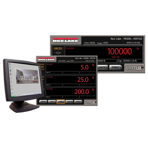 VIRTUi²® PC-based HMI for iQUBE²® | Rice Lake