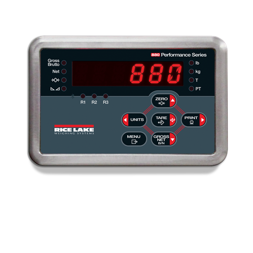 880/880 Plus Performance™ Series Programmable Weight Indicator/Controller