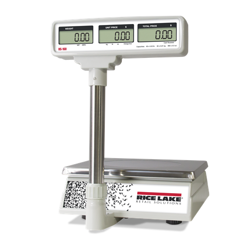 Rice Lake RS-130/RS-160 Battery-operated Price Computing Scales