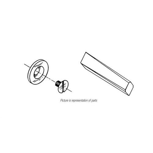 Howe Repair Parts for Cast Pipe Lever Pivots and Straight Lever Friction Plates