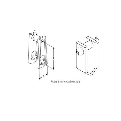 Howe Repair Parts for Hopper Scale Suspension Loops and Bearings
