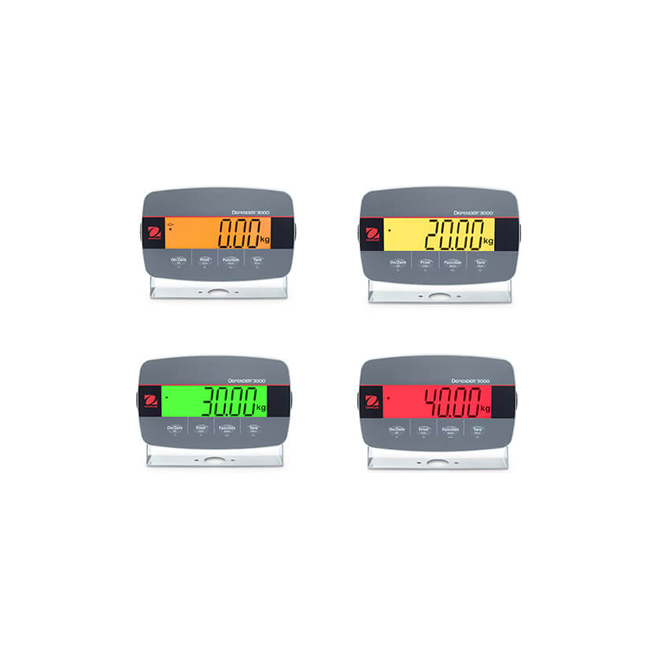 Ohaus ABS Plastic Indicator for Basic Industrial Applications, Defender i-DT33P, 30,000