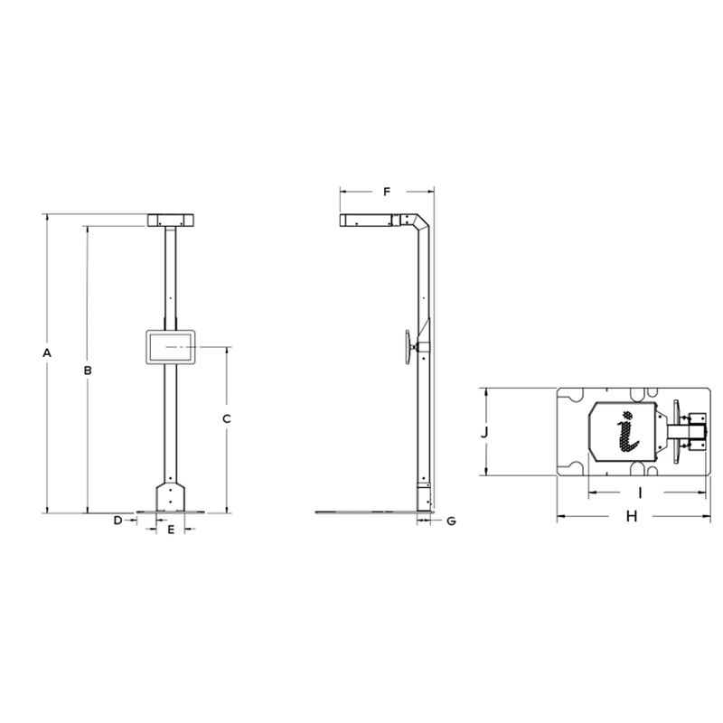 iDimension® Plus Parcel Static Dimensioning System