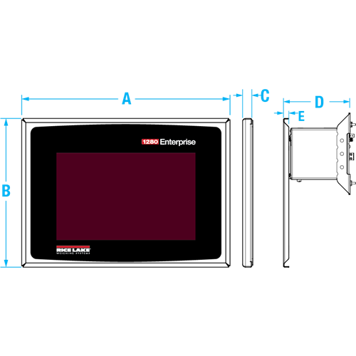 1280 Enterprise™ Series Programmable Weight Indicator and Controller