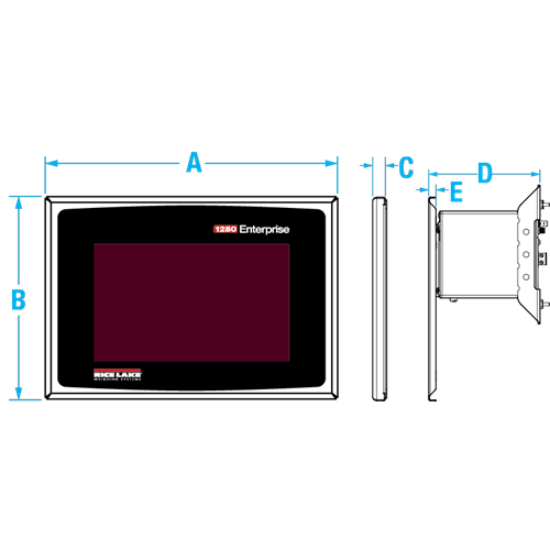 1280 Enterprise™ Series Programmable Weight Indicator and Controller