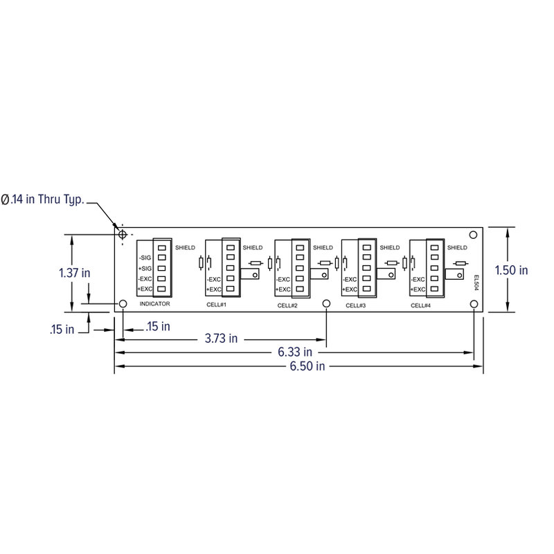 EL504 Signal Trim Junction Box | Rice Lake