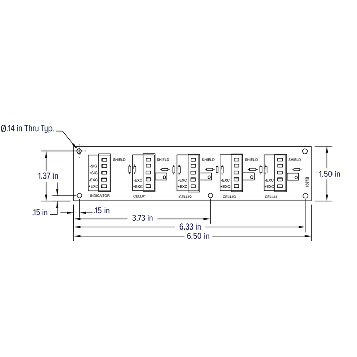 EL504 Signal Trim Junction Box | Rice Lake