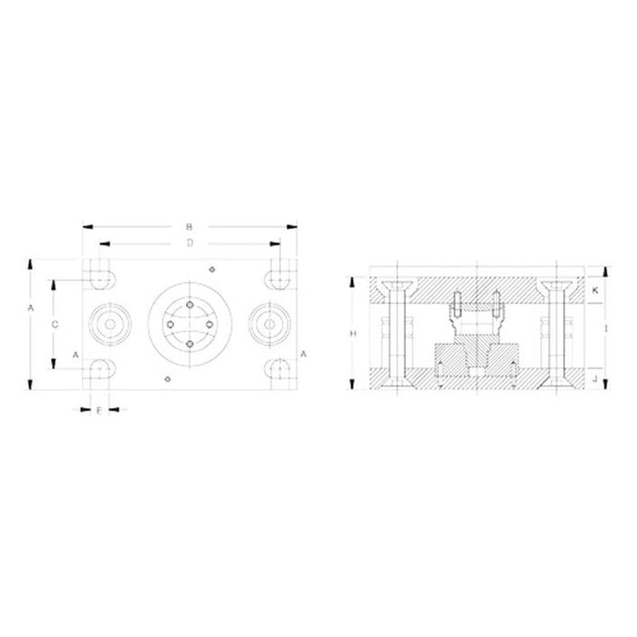 220 Universal Mount Stainless Steel Weigh Module