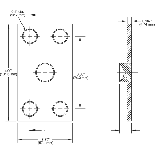 Load Receiver Plate | Rice Lake