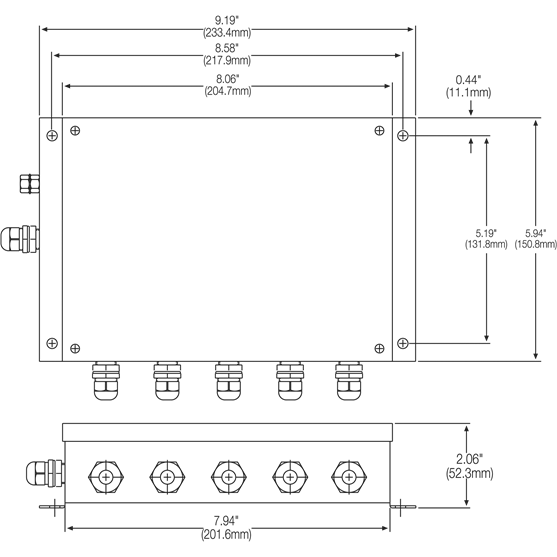 JB1010ST Signal Trim Junction Box | Rice Lake