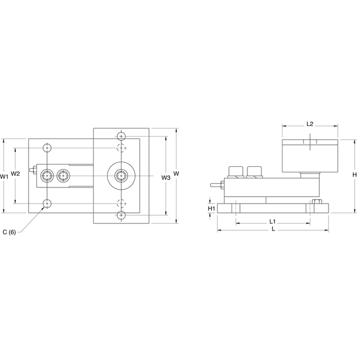 65059 Mini Tank Weighing Module, VPG® Sensortronics®