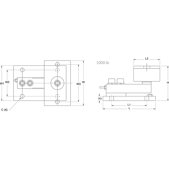 RL50210TA Mini Tank Weighing Module