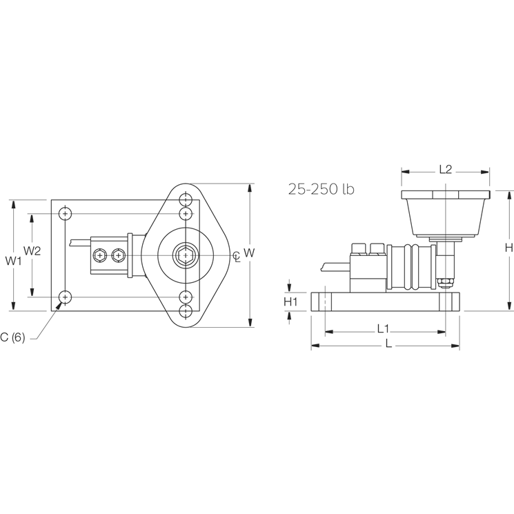RL50210TA Mini Tank Weighing Module