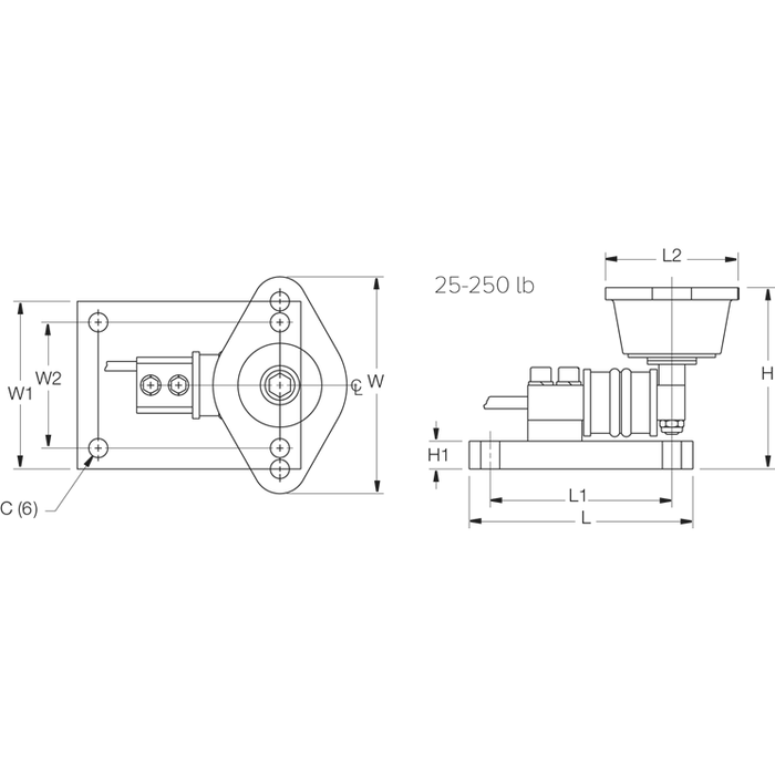 RL50210TA Mini Tank Weighing Module