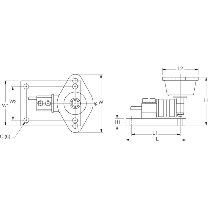 RL50219SS-TA Mini Tank Weighing Module, Stainless Steel