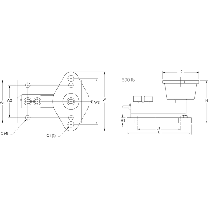 RL50210TA Mini Tank Weighing Module