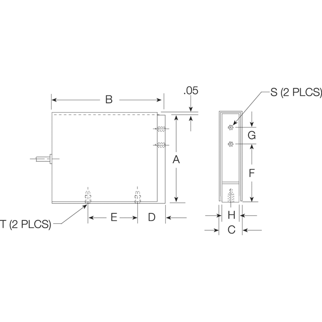 VPG Revere 462 Alloy Steel, Single Point Load Cell