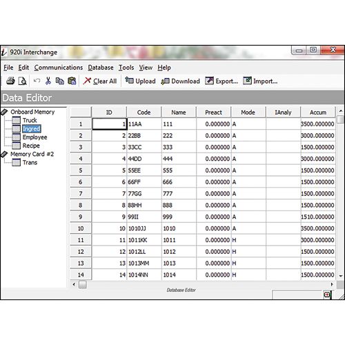 Interchange Database Management Software