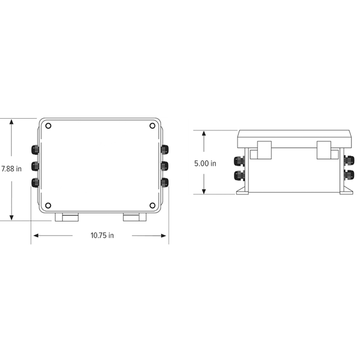 JB1010T Signal/Excitation Trim Junction Box | Rice Lake