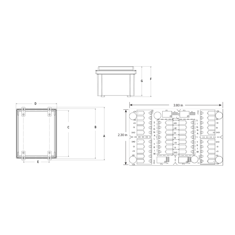 JB4SP and JB4SPT TuffSeal® Signal Trim Junction Box | Rice Lake