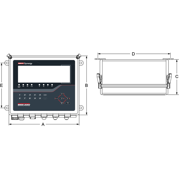 680HE Synergy Series Hostile Environment Digital Weight Indicator