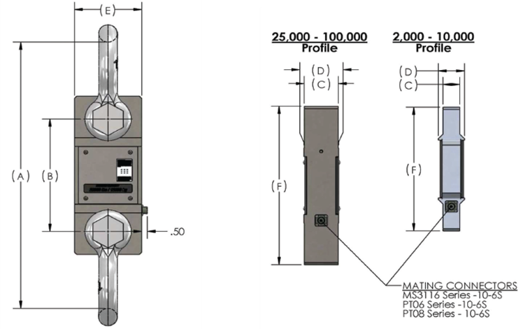 MSI Tension Link Load Cell
